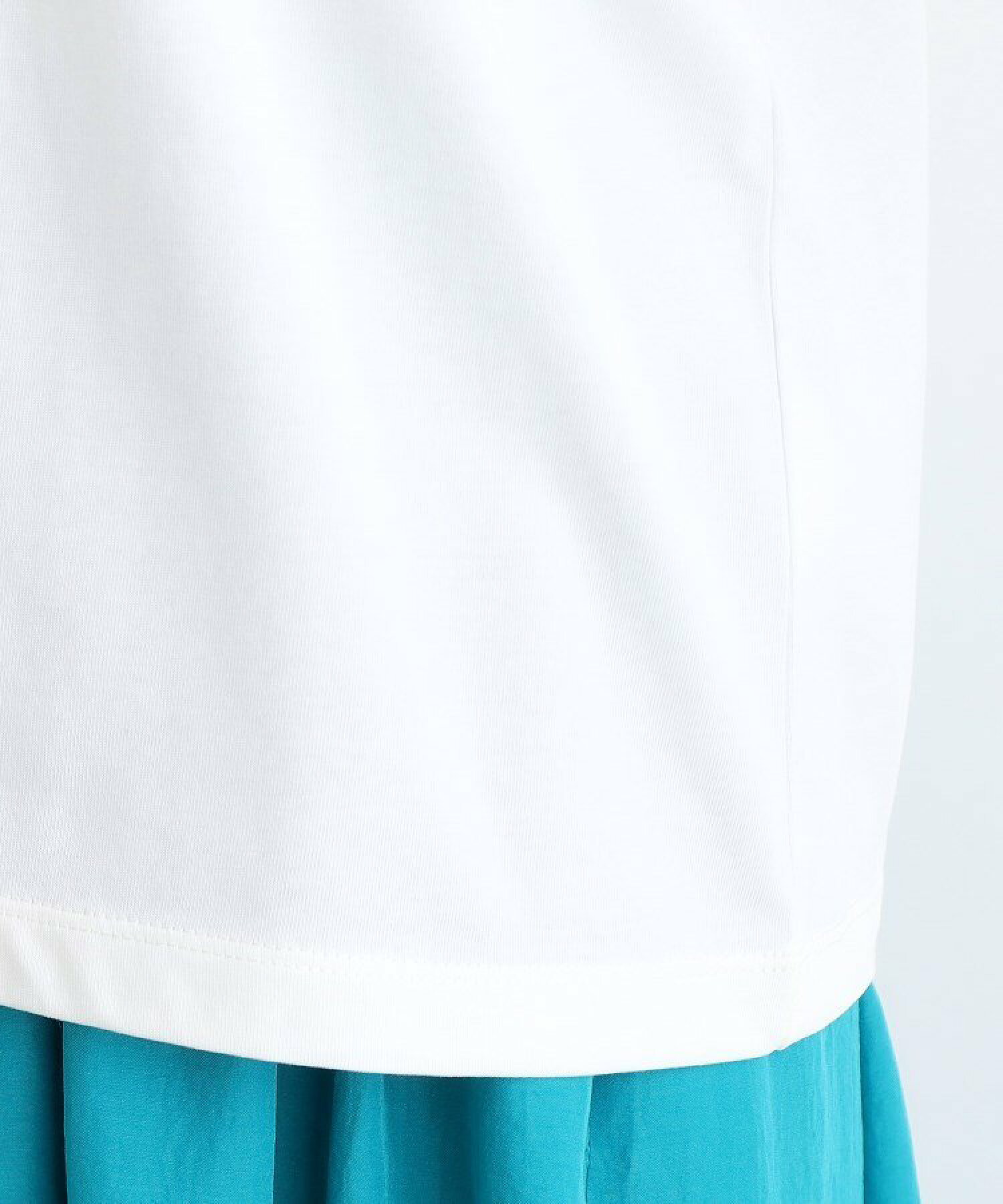 【洗える・接触冷感・UV】袖刺繍デザインTシャツ